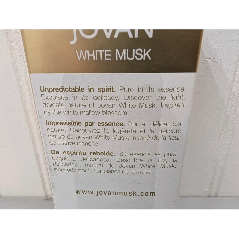 Jovan White Musk for Women Cologne Spray 3.25 fl oz 96 ml New Open Box